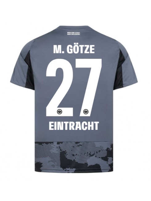 Eintracht Frankfurt Mario Gotze #27 Ausweichtrikot 2025-26 Kurzarm Eintracht Frankfurt Mario Gotze #27 Ausweichtrikot 2025-26 Kurzarm